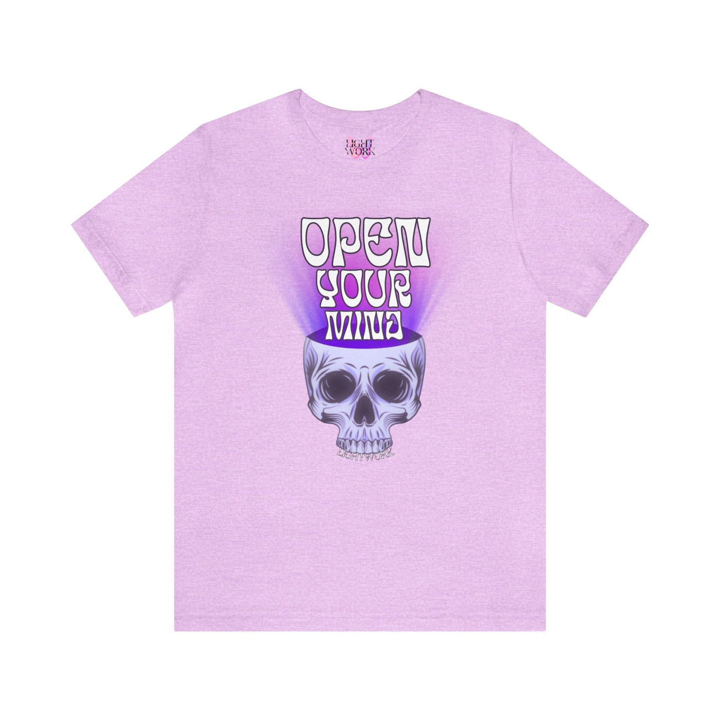 Open Your Mind 粉色 T 恤