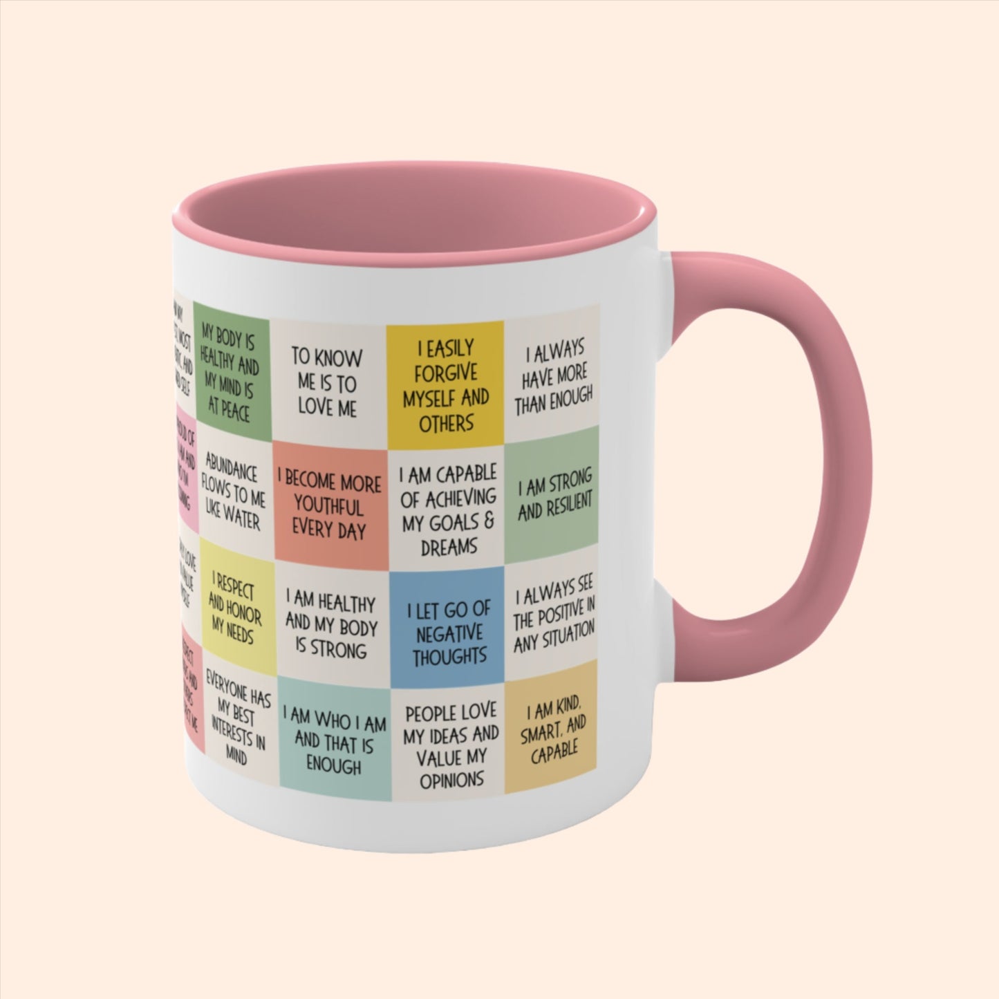 Morning Affirmations Coffee Mug