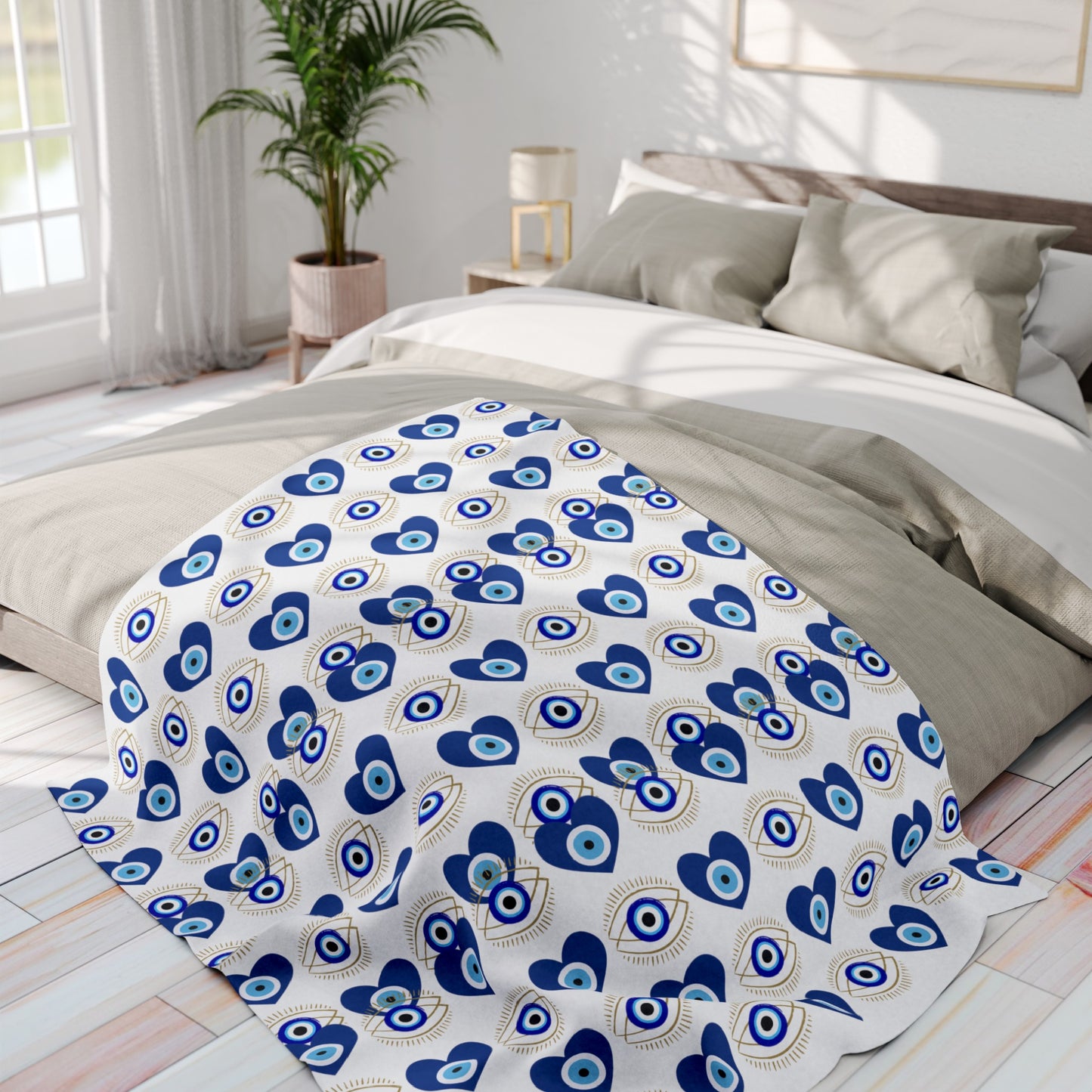 Evil Eye Arctic Fleece Blanket