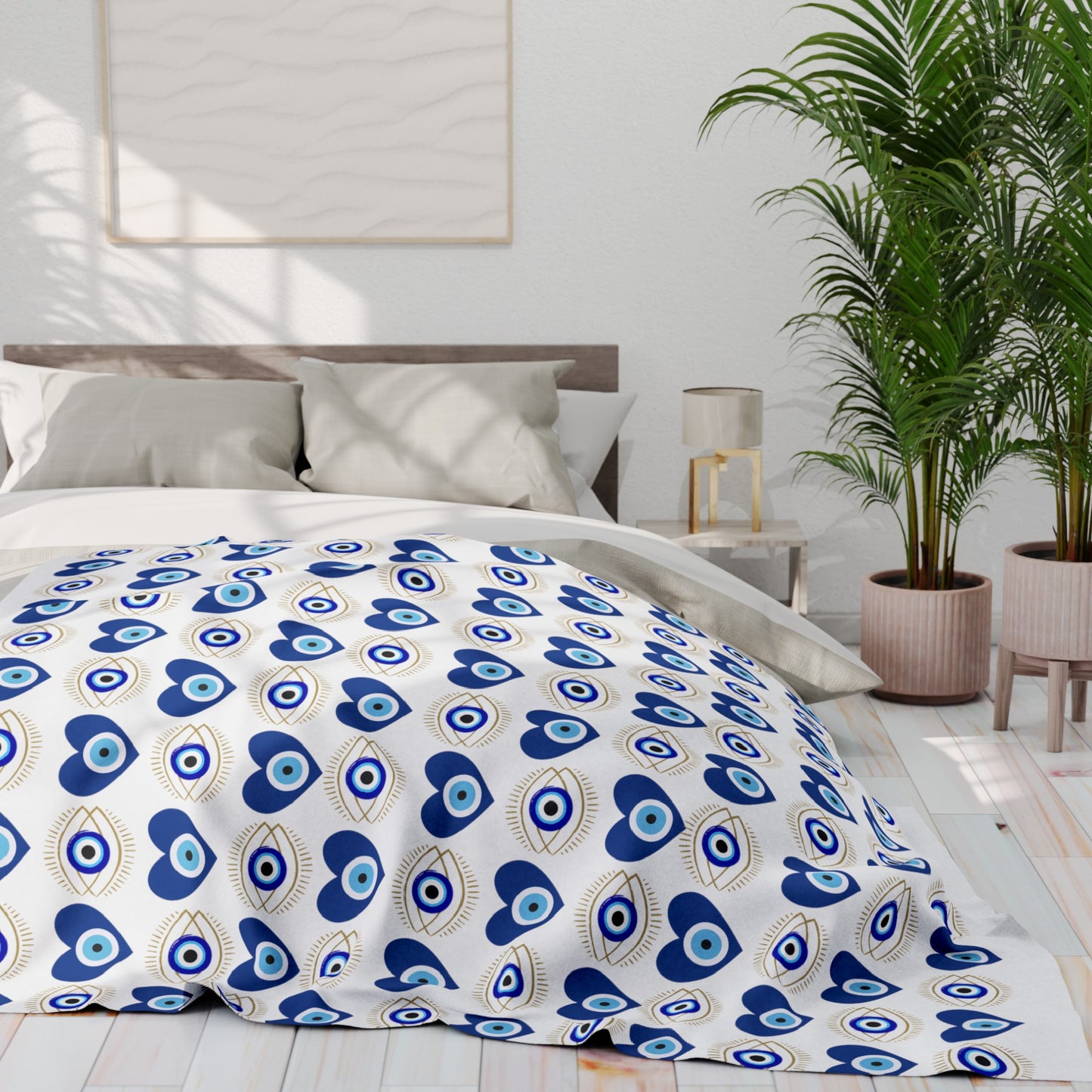 Evil Eye Arctic Fleece Blanket