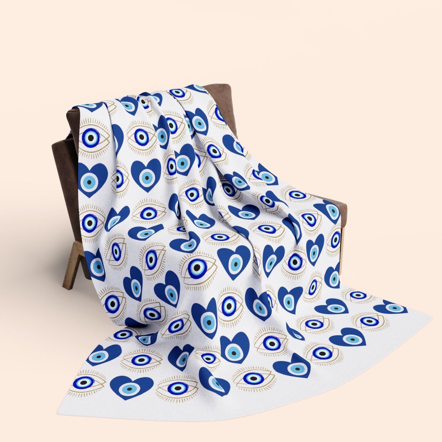 Evil Eye Arctic Fleece Blanket