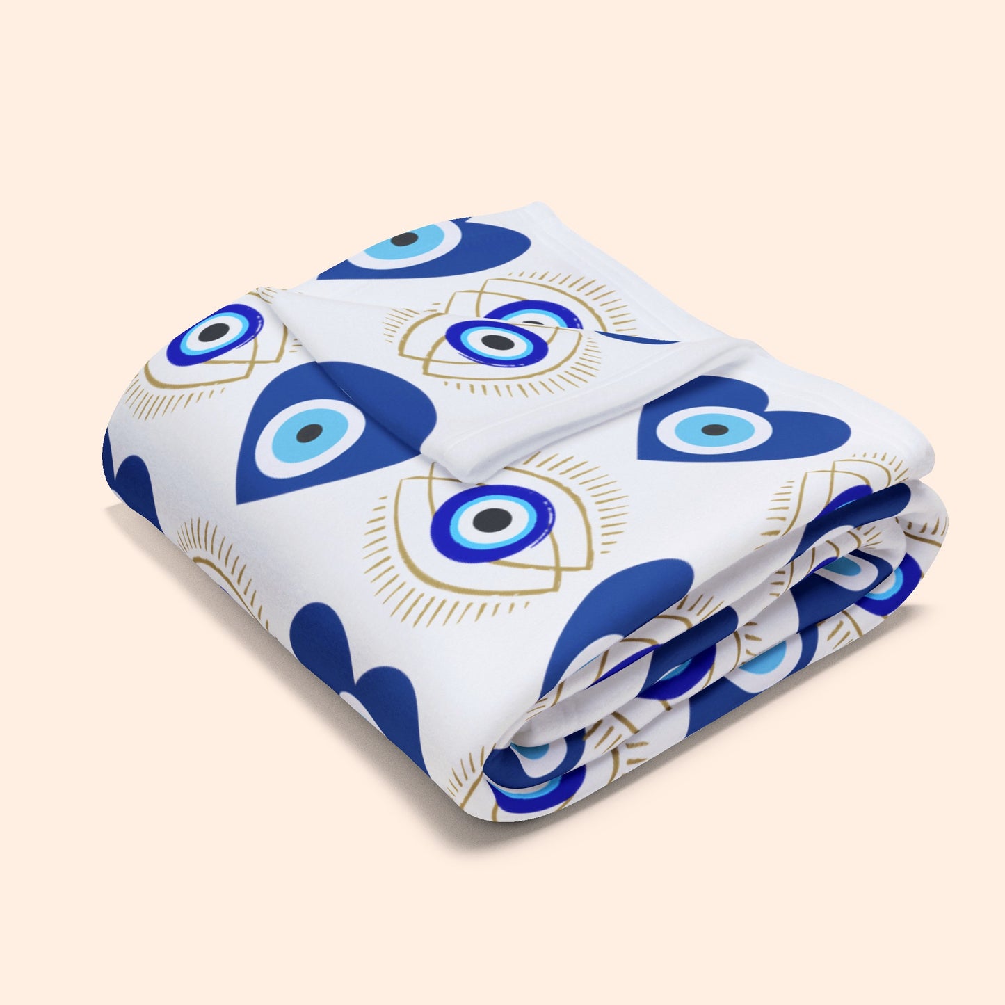 Evil Eye Arctic Fleece Blanket