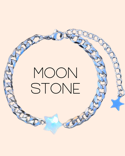 Moonstone Dreams Bracelet Silver