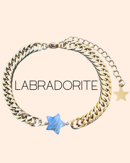 Labradorite Star Bracelet