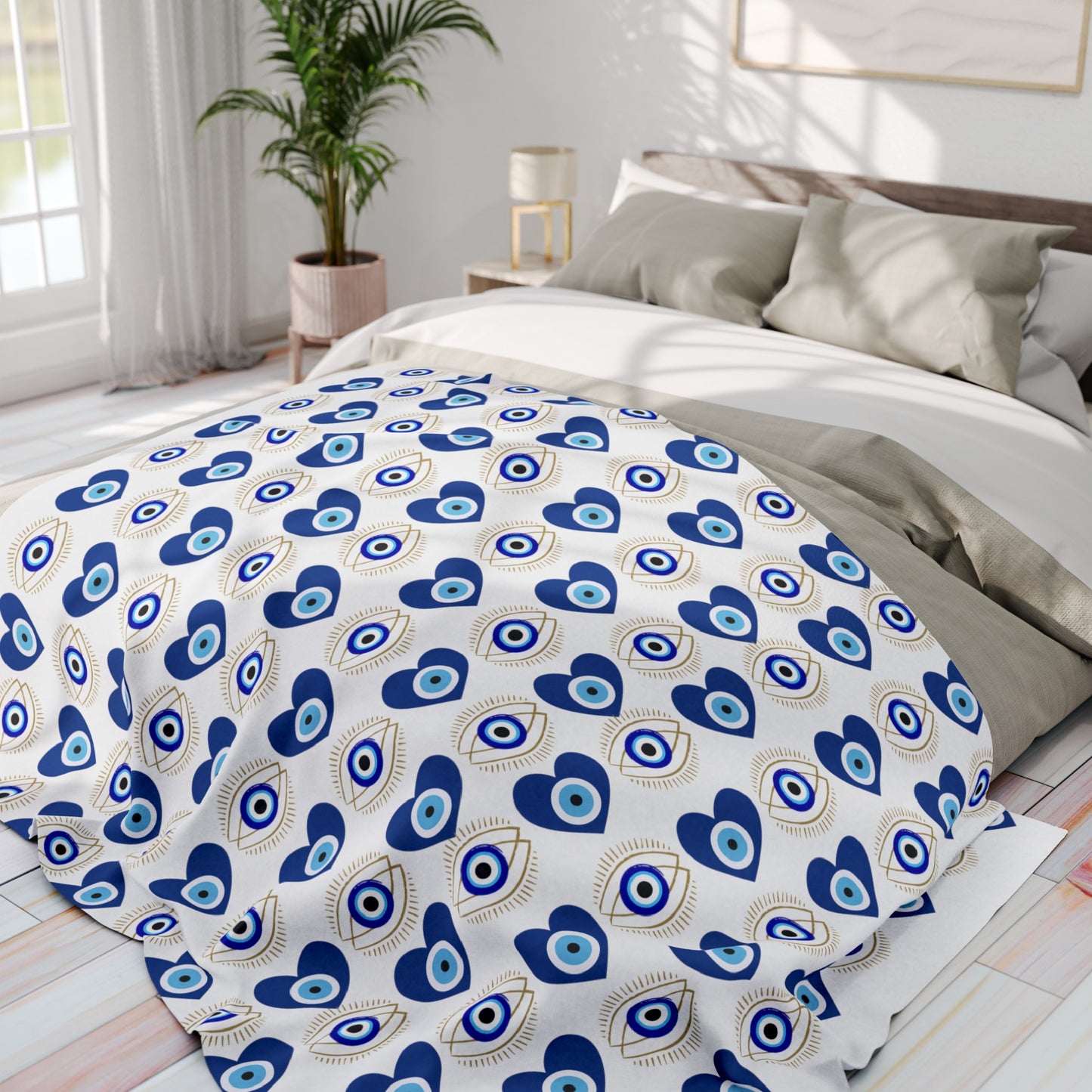 Evil Eye Arctic Fleece Blanket