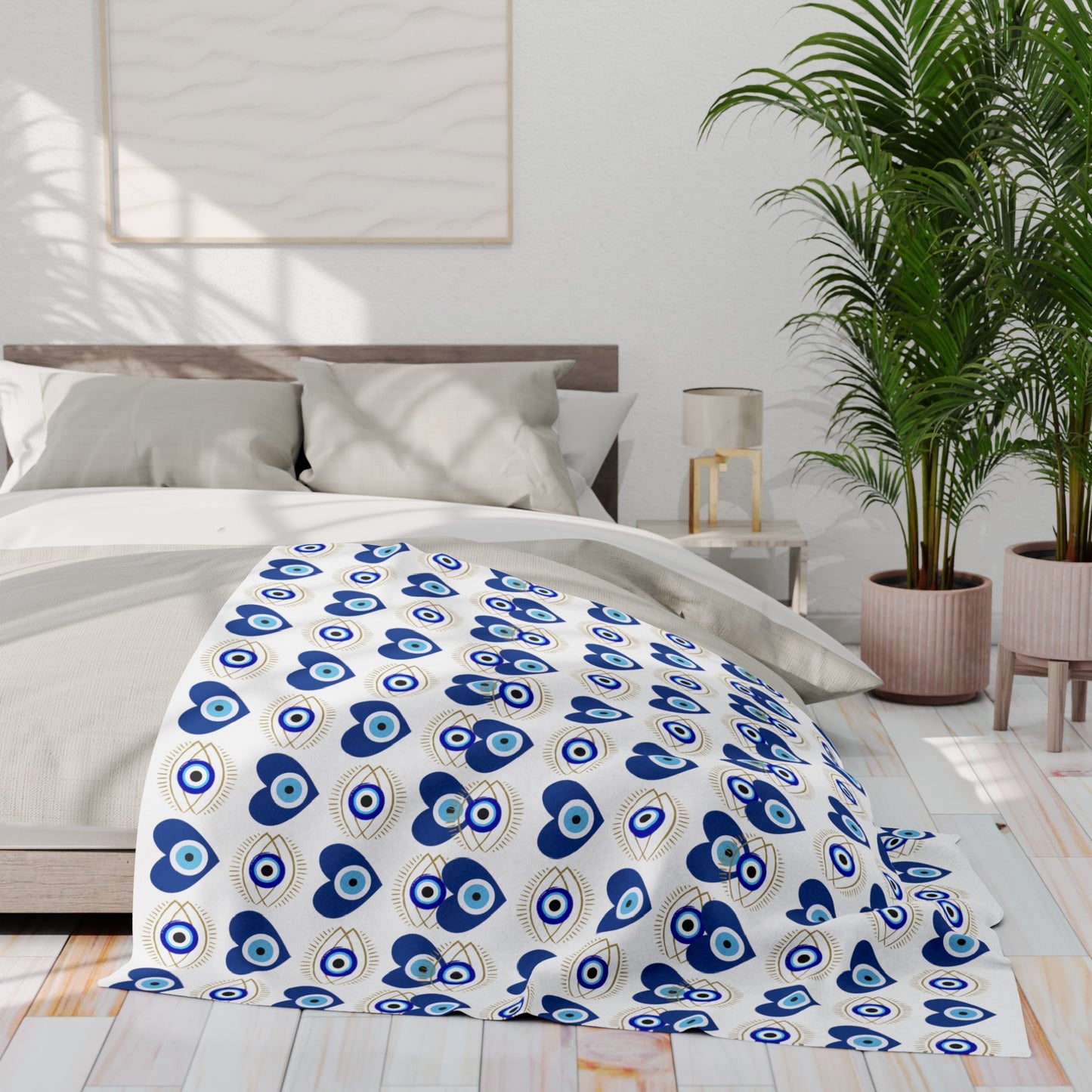 Evil Eye Arctic Fleece Blanket