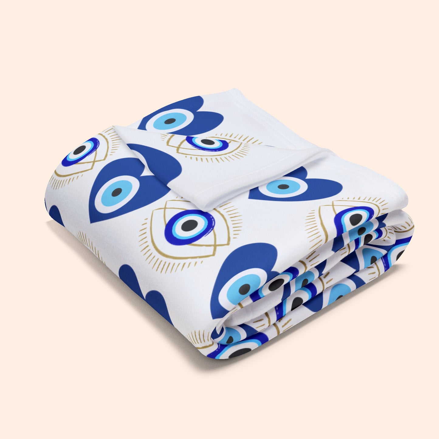 Evil Eye Arctic Fleece Blanket