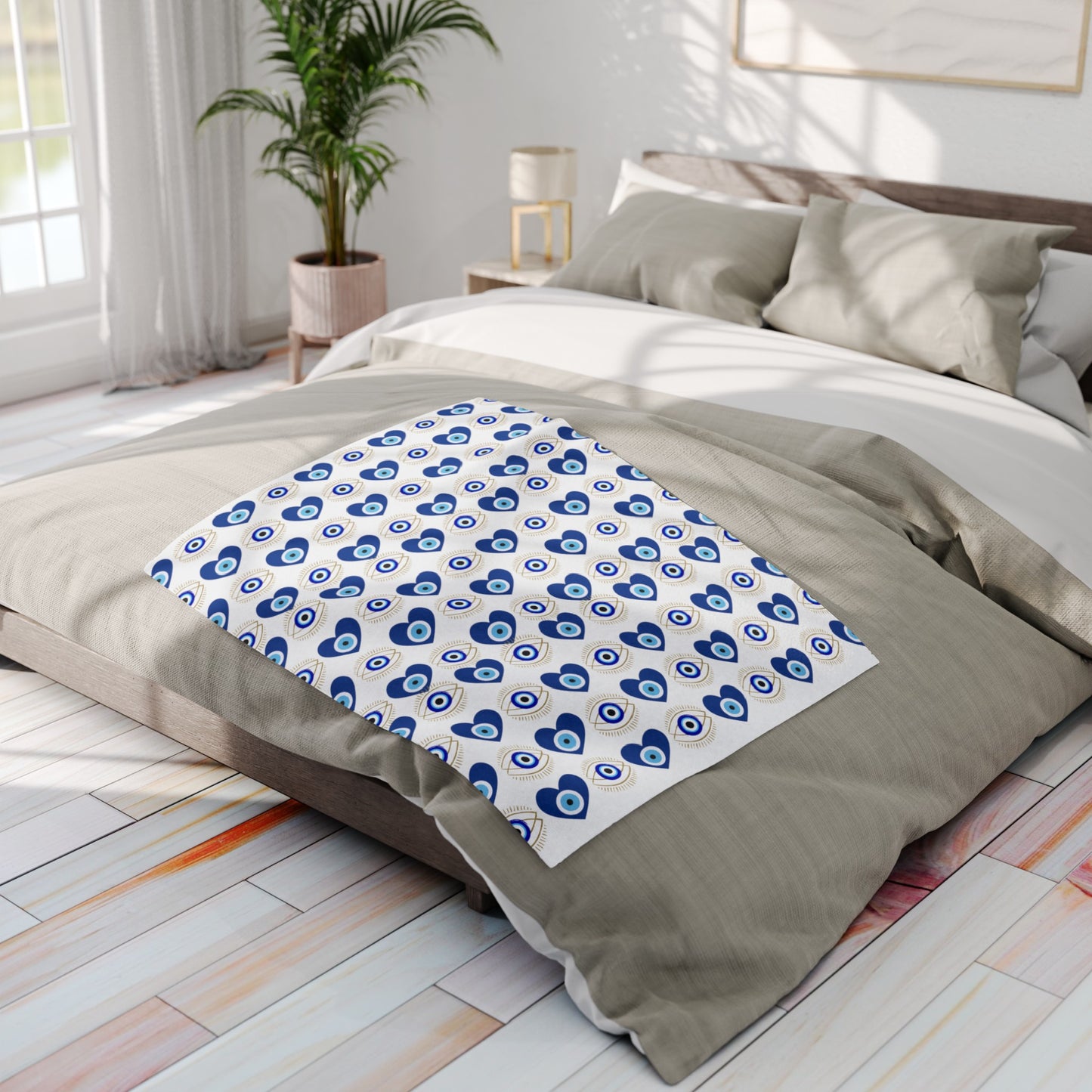 Evil Eye Arctic Fleece Blanket