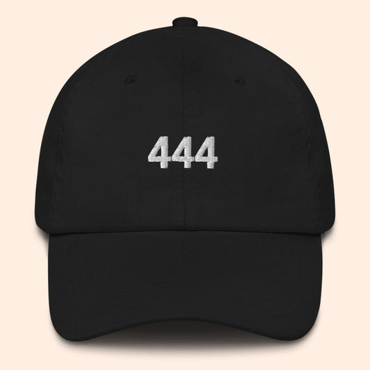 444 Angel Number Hat