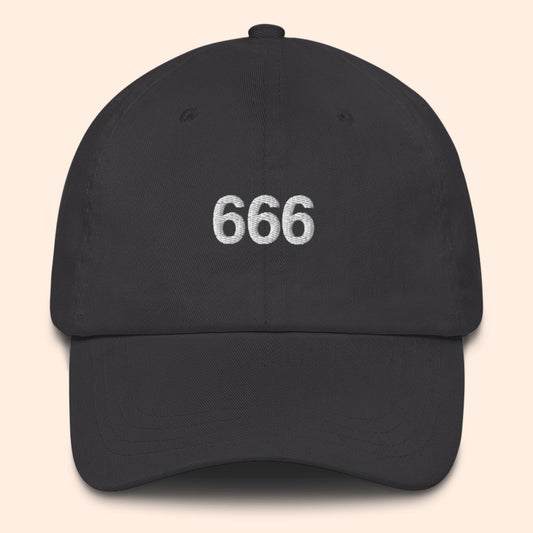 666 Angel Number Hat