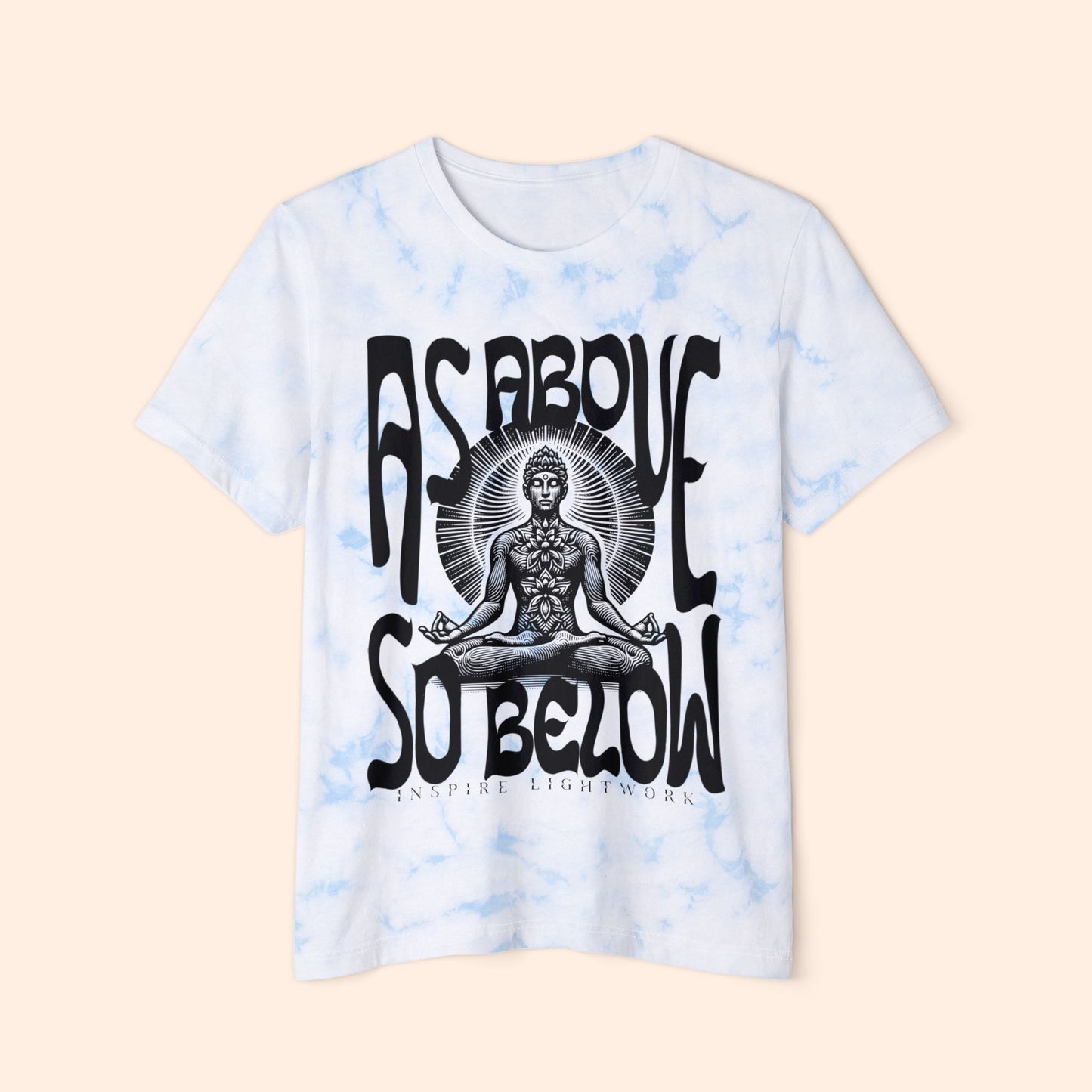 As Above So Below Tie Dye Tee