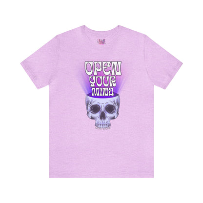 Camiseta Open Your Mind en rosa