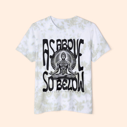 As Above So Below Tie Dye Tee