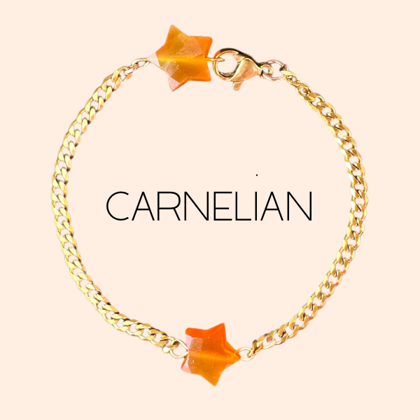 Carnelian Star Bracelet