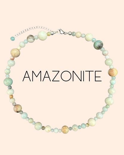 Amazonite Beaded Necklace