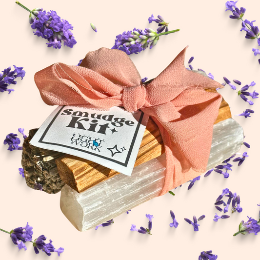 Lavender Smudge Kit