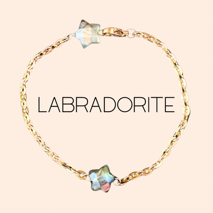 Labradorite Star Bracelet