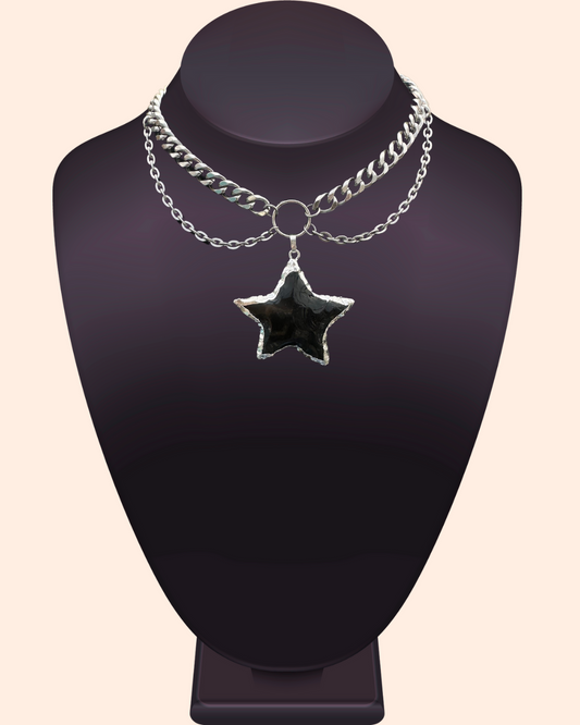 Obsidian Star Choker