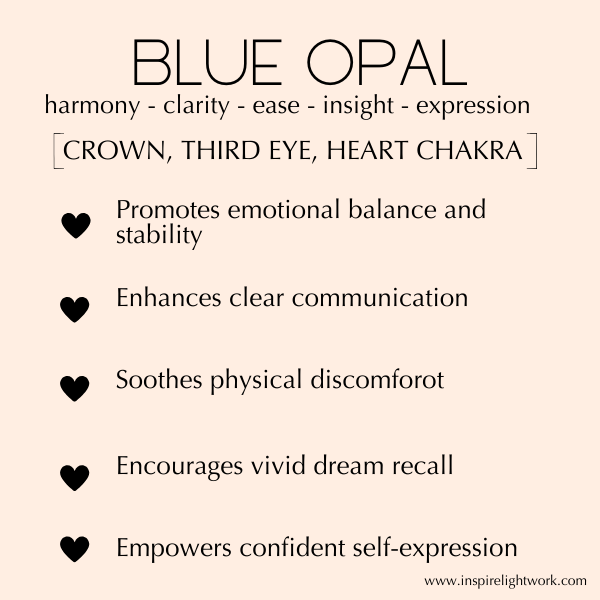 Blue Opal Evil Eye Bracelet