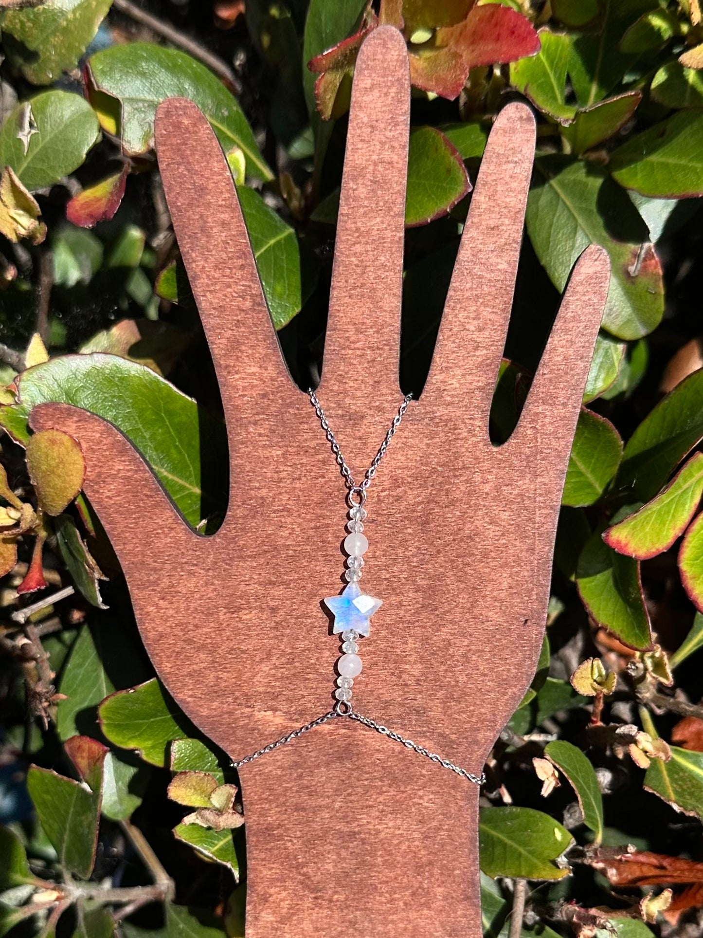 Moonstone Star Handchain