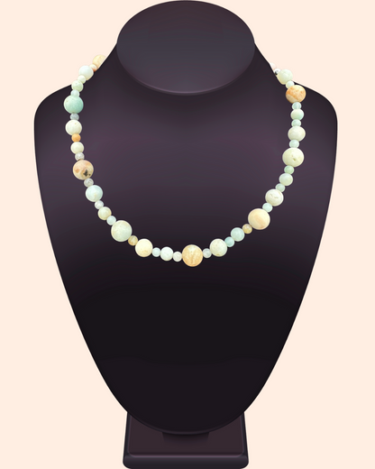 Amazonite Beaded Necklace