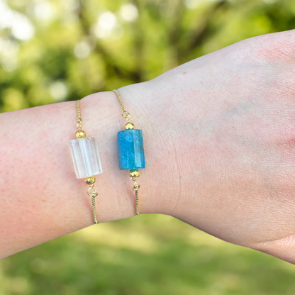 Clear Quartz Sun Bracelet