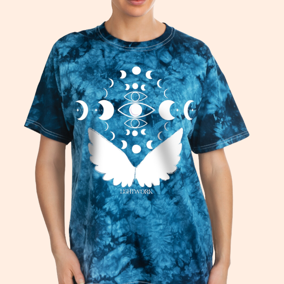 Camiseta con efecto tie-dye de Celestial Harmony