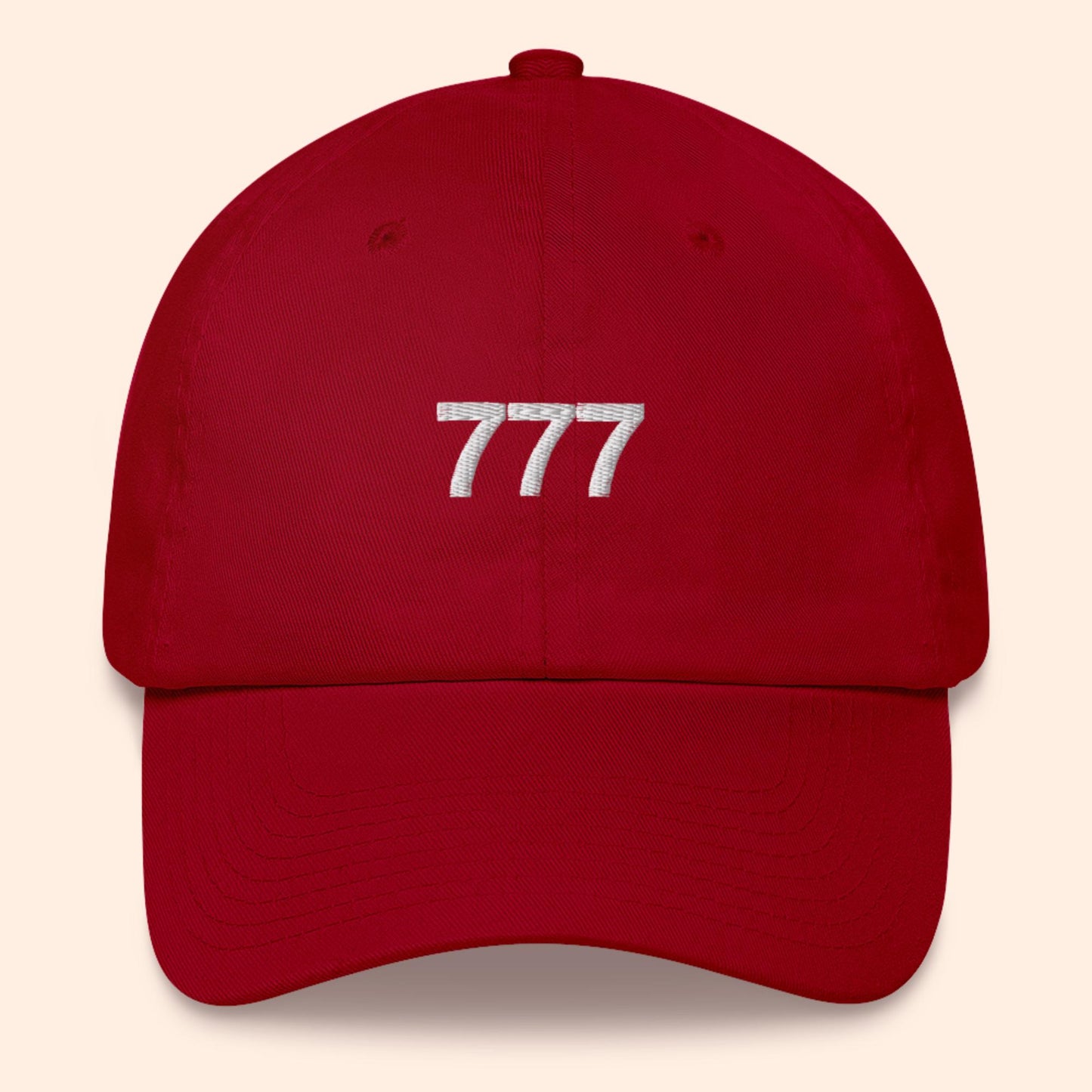 777 Angel Number Hat