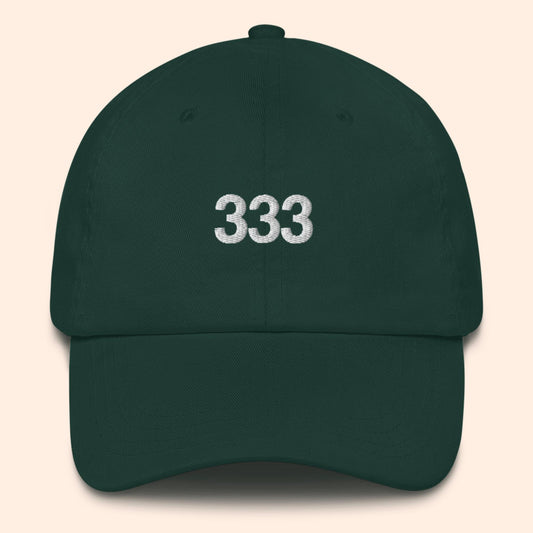 333 Angel Number Hat