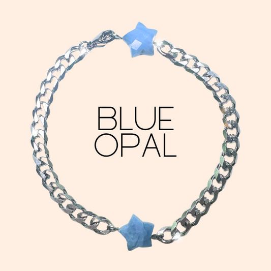 Blue Opal Star Bracelet